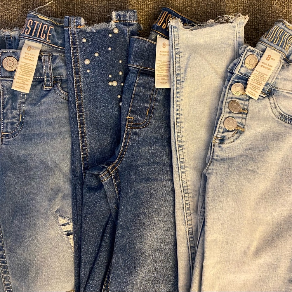 New Justice girls skinny jeans